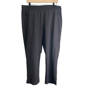 Zenergy By Chico’s Women’s Black Athletic Ankle Trousers